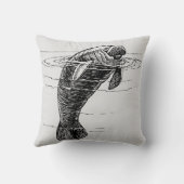 Oreiller à lancer Manatee (Verso)