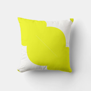 Oreiller à lancer minimaliste à coussin d'art Abst