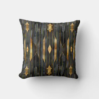 Oreiller à lancer Motif Art déco