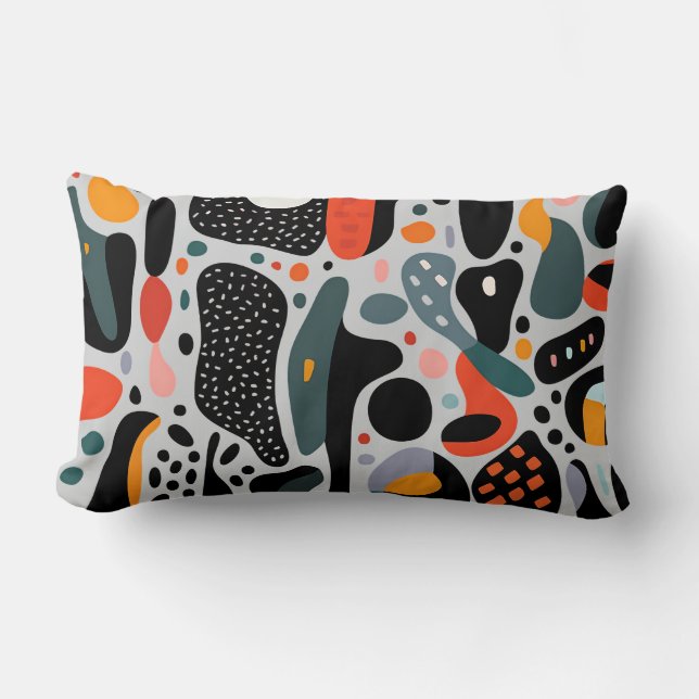 Oreiller à lancer Motif coloré (Recto)