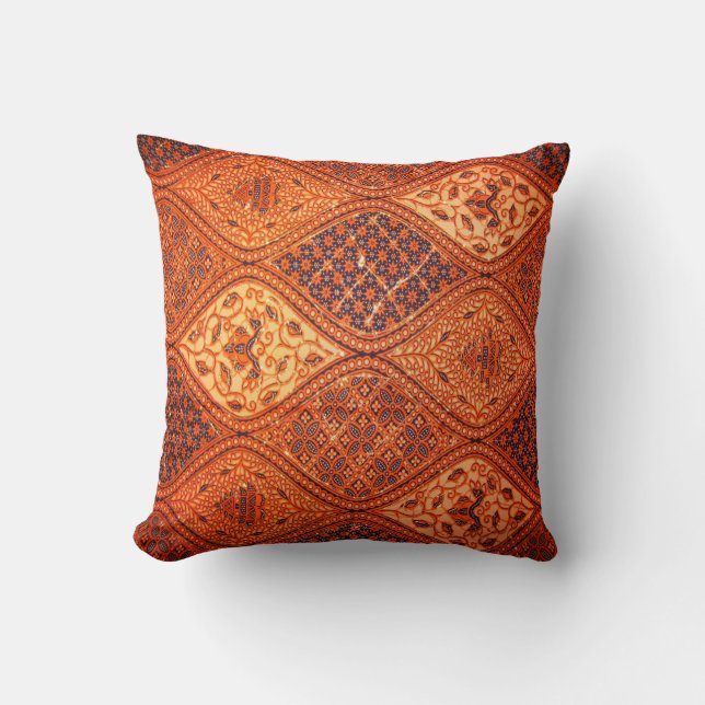 Oreiller à lancer Motif traditionnel (Recto)