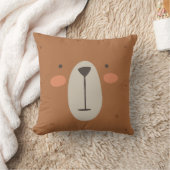 Oreiller à lancer mou | Nourriture animale minimal (Couverture)