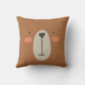 Oreiller à lancer mou | Nourriture animale minimal (Verso)