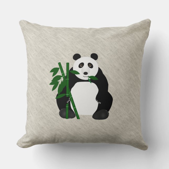 Oreiller à lancer Panda (Recto)