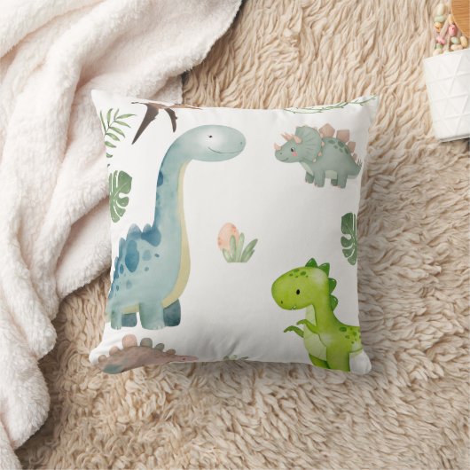 Oreiller à lancer Pastel Dinosaur (Couverture)