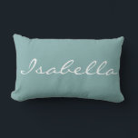 Oreiller à lancer personnalisé<br><div class="desc">Ajoutez votre nom à notre magnifique coussin lombaire personnalisé.</div>