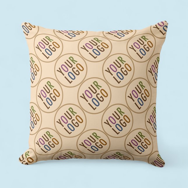 Oreiller à lancer personnalisé de 20 pouces avec l (MISOOK Throw Pillow with Logo Pattern)
