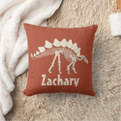 Oreiller à lancer personnalisé Dinosaure (Couverture)