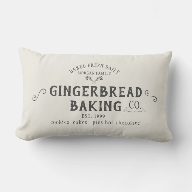 Oreiller à lancer personnalisé Farmhouse (Recto)