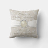 Oreiller à lancer pour le 30e anniversaire du Mari (Verso)