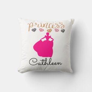 Oreiller à lancer Princess Personnalisé