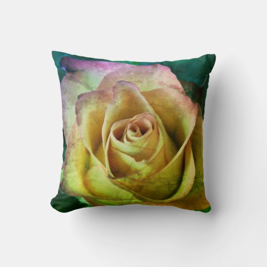 Oreiller à lancer rose (Recto)