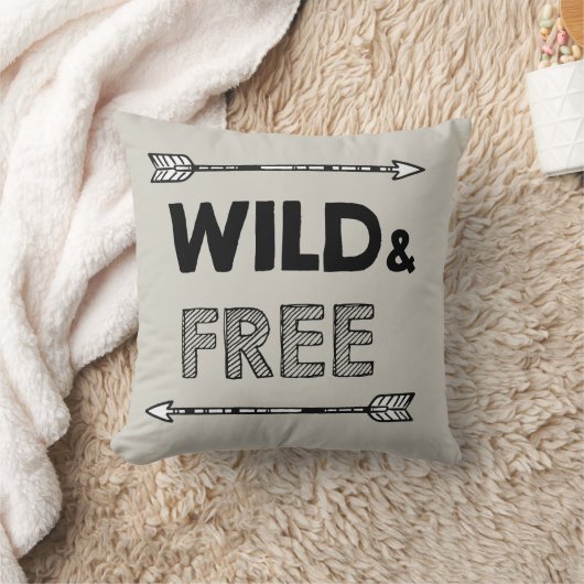 Oreiller à lancer sauvage et gratuit (Couverture)