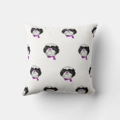 Oreiller à lancer Shih Tzu (Verso)