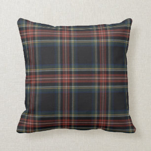 Oreiller à lancer Tartan 16 po x 16 po