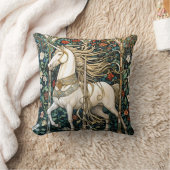 Oreiller à lancer Unicorne médiévale (Couverture)