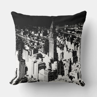 Oreiller à lancer vintage New York City
