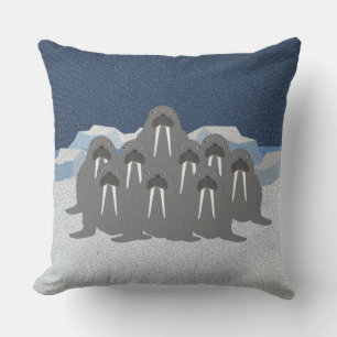 Oreiller à lancer Walrus