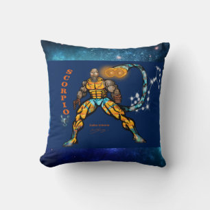 Oreiller à lancer Zodiac Universe-Scorpio