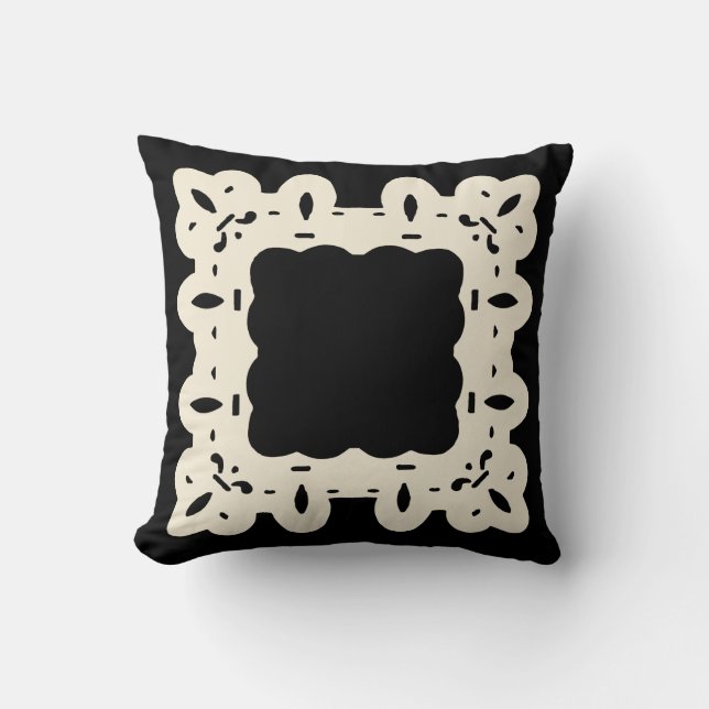Oreiller à lunette baroque (Recto)