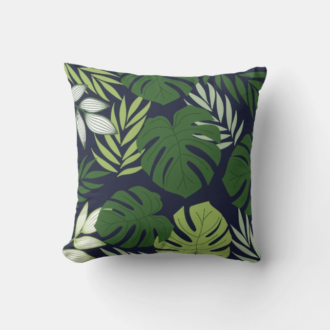 Oreiller à motif floral coloré (Recto)