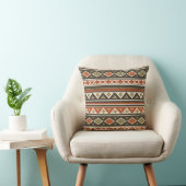 Oreiller à motif rayure tribal boho  (Chaise)