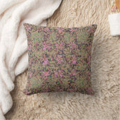 Oreiller à motif rose victorien conçu (Couverture)