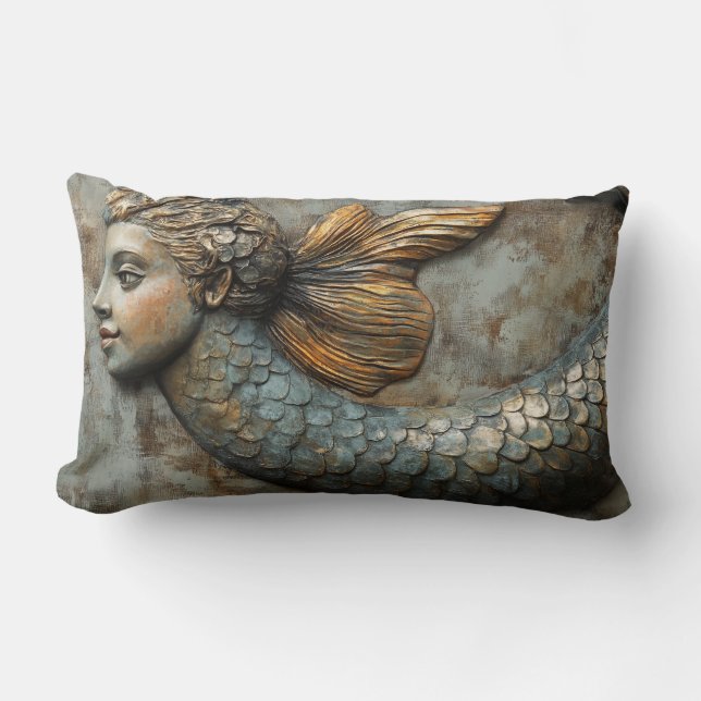 Oreiller à tête de sirène (Recto)