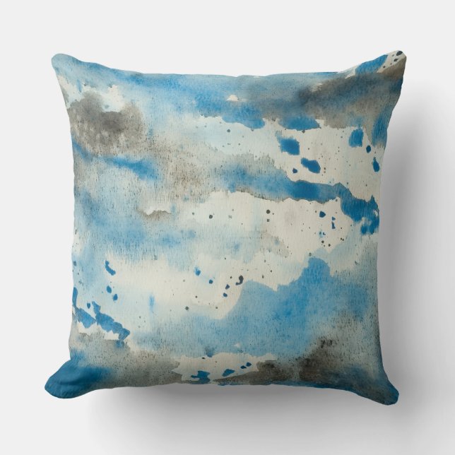 oreiller abstrait aquarelle (Recto)