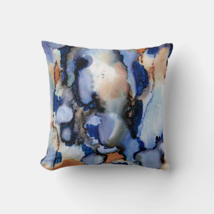 Oreiller Abstrait bleu
