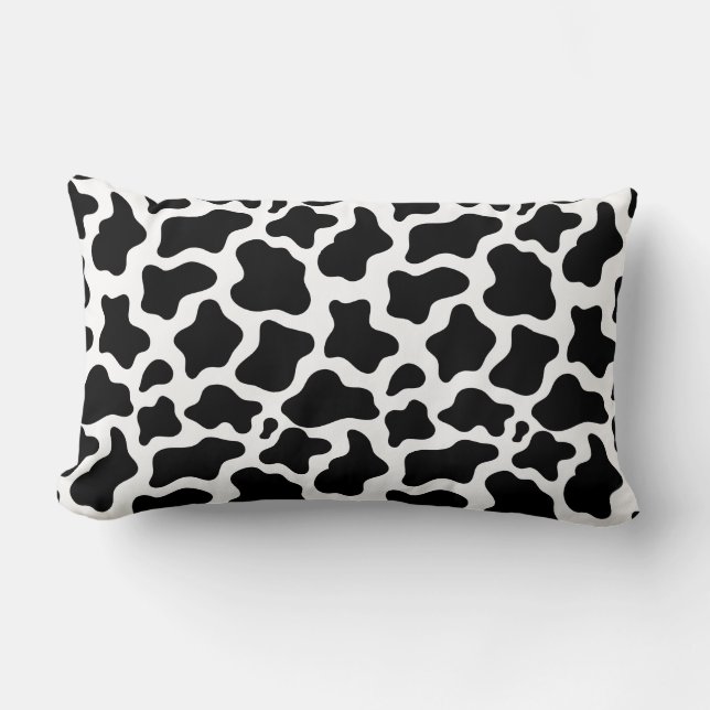 Oreiller accent à motif vache (Recto)