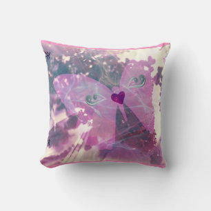 Oreiller accent papillon Lumineuse Fantaisiste
