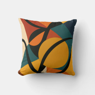 Oreiller africain abstrait