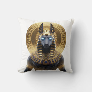 Oreiller Anubis Jackal Décoration du dieu égypti
