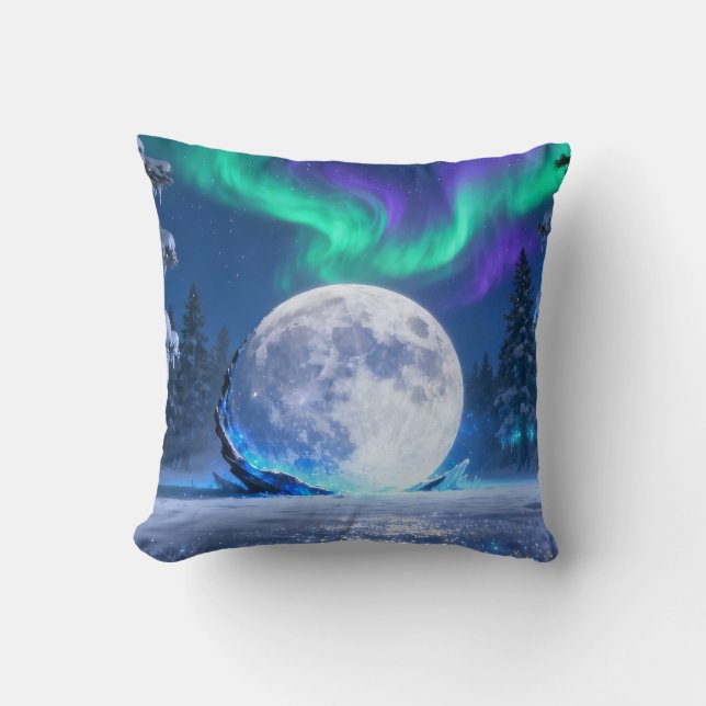 Oreiller Aurora Full Moon Throw (Recto)