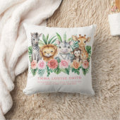 Oreiller avec les statistiques de naissance de béb (Couverture)