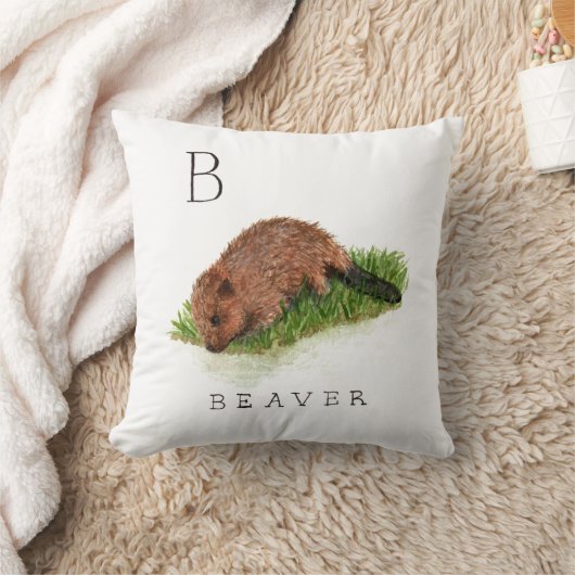Oreiller B pour Beaver (Couverture)