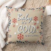 Oreiller Bébé Il Fait Froid Dehors (Couverture)
