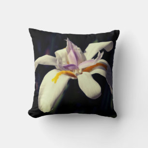 Oreiller Blanc et Lis Violet