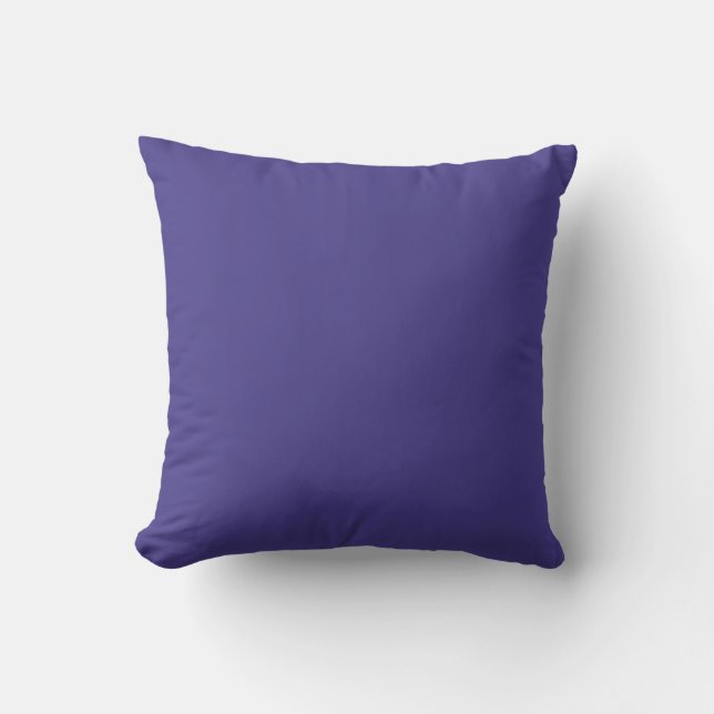 Oreiller bleu ardoise foncé (Recto)