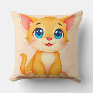 🐱 Oreiller Cadeau de Chat Mignon Décoration de Fa