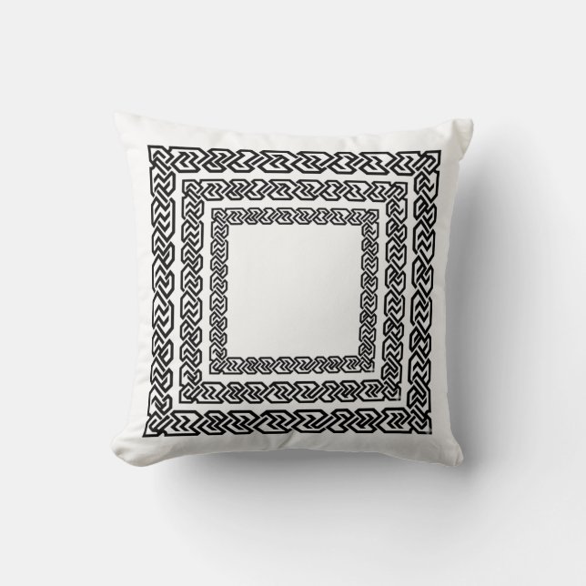 Oreiller Calme Mental | Coussin Minimaliste Inspir (Recto)