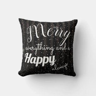 Oreiller carré Merry Happy