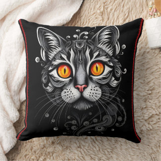 Oreiller Chat Jeté