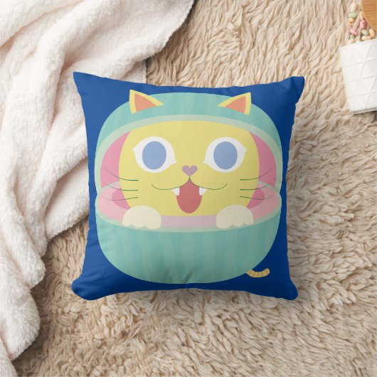 oreiller chat pastèque (Couverture)