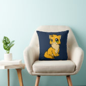 OREILLER CHAT POUR CHAMBRE D'ENFANTS OU NURSERY (Chaise)