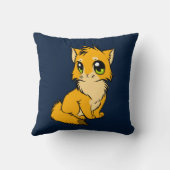 OREILLER CHAT POUR CHAMBRE D'ENFANTS OU NURSERY (Verso)