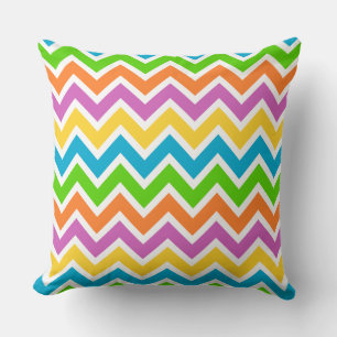 oreiller chevron printemps
