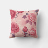 Oreiller Chic Romantique Rose Souvenir (Verso)