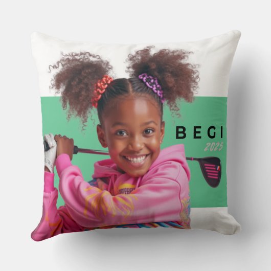 Oreiller coloré adorable (Verso)